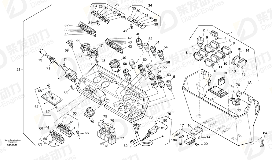 VOLVO Switch 4803821 Drawing