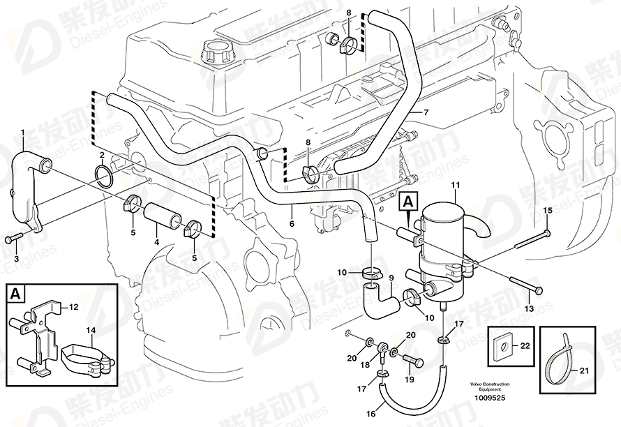 VOLVO Washer 1581464 Drawing