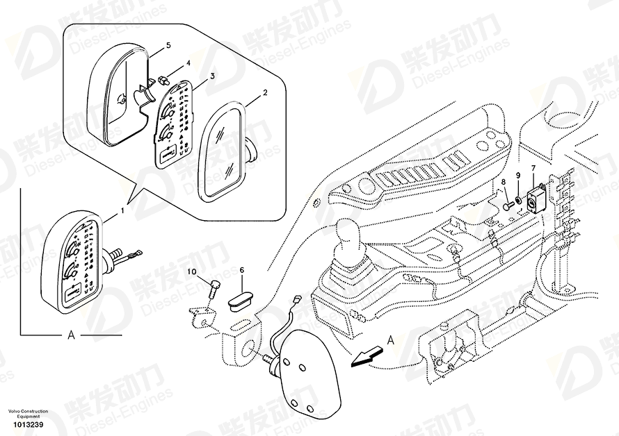 VOLVO Hour recorder 14515483 Drawing