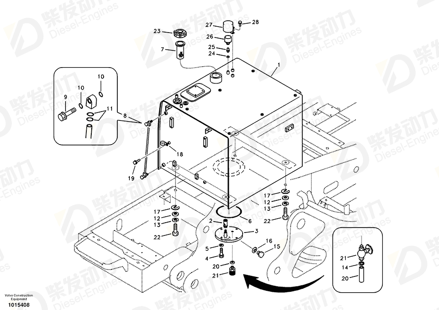 VOLVO Connector 14527193 Drawing