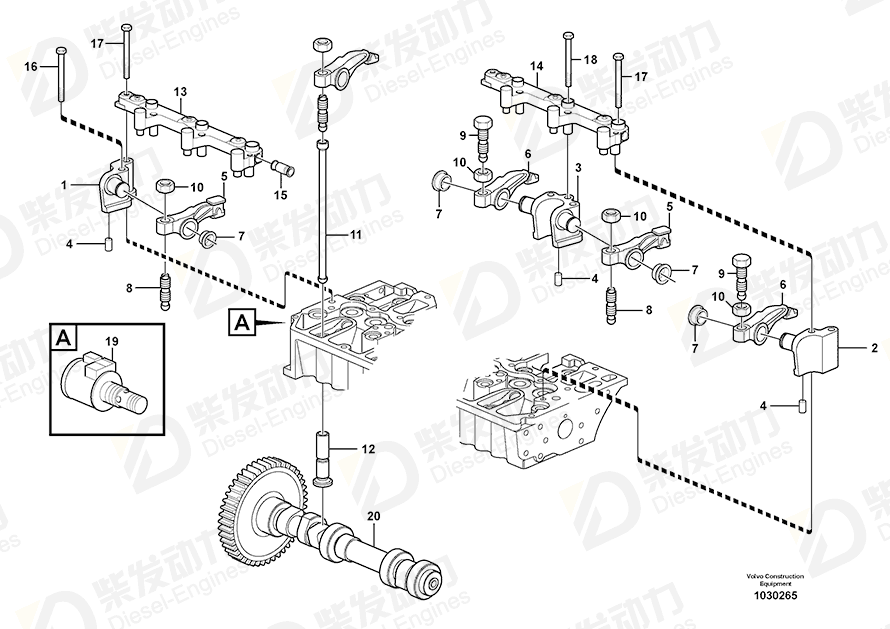 VOLVO Washer 20794115 Drawing