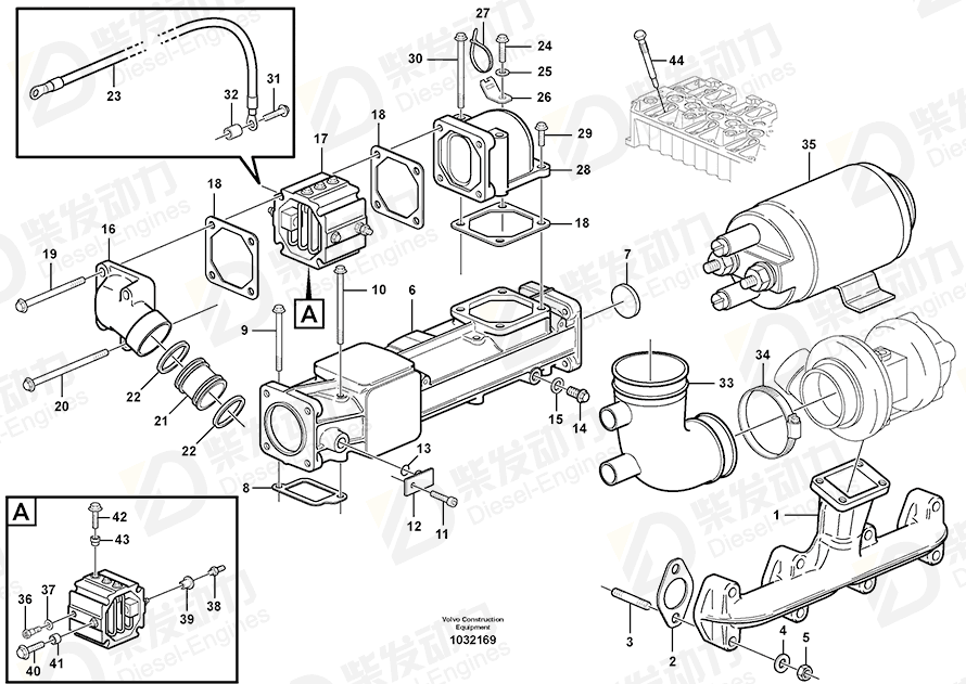 VOLVO Washer 20799731 Drawing