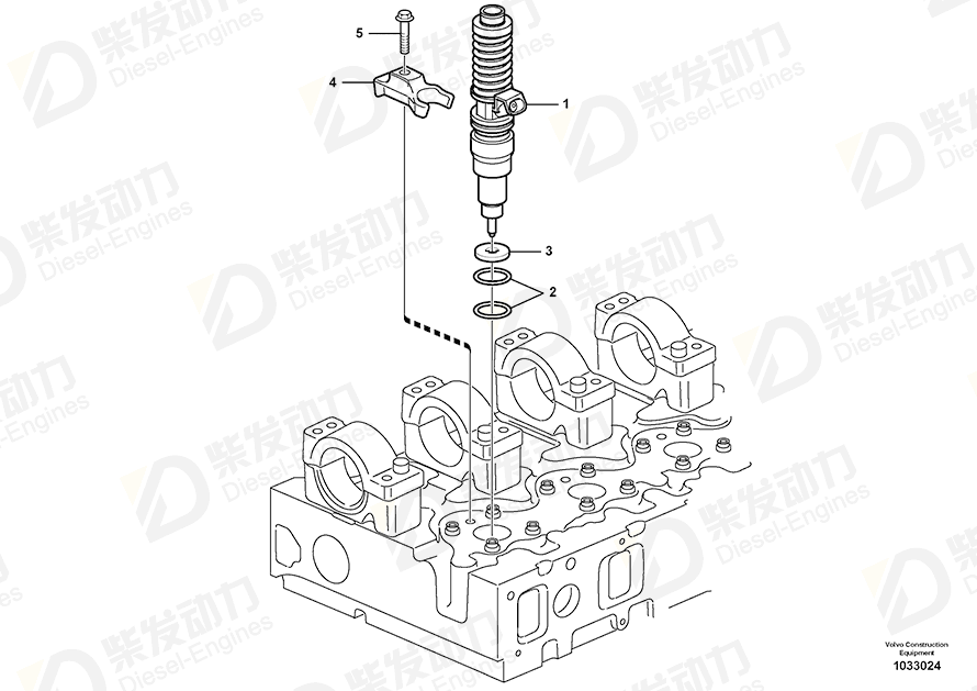 VOLVO UNIT INJECTOR 20929906 Drawing