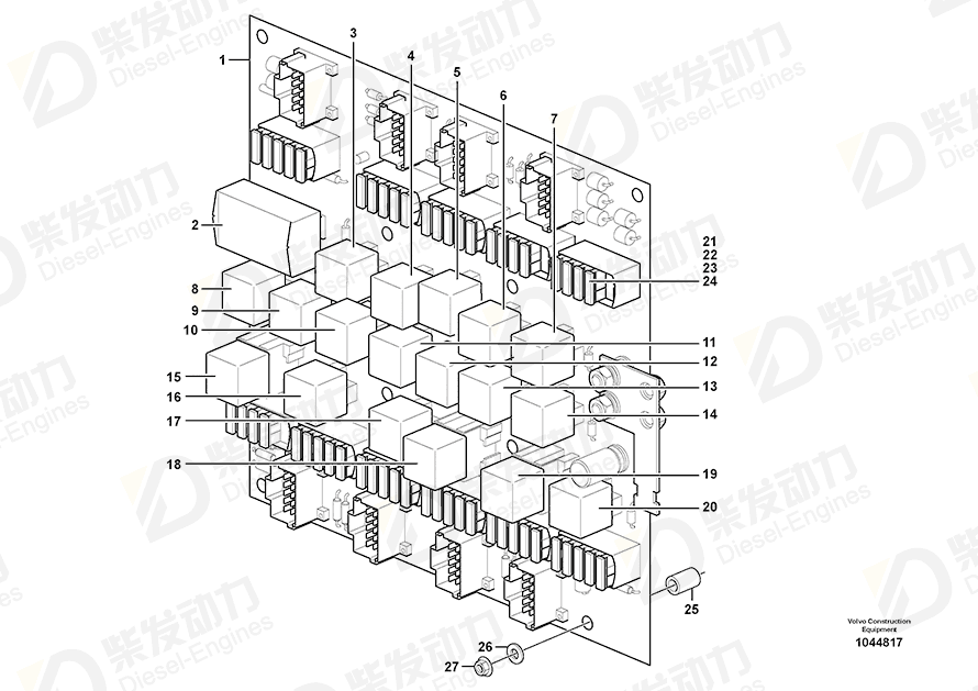 VOLVO Relay 21244698 Drawing
