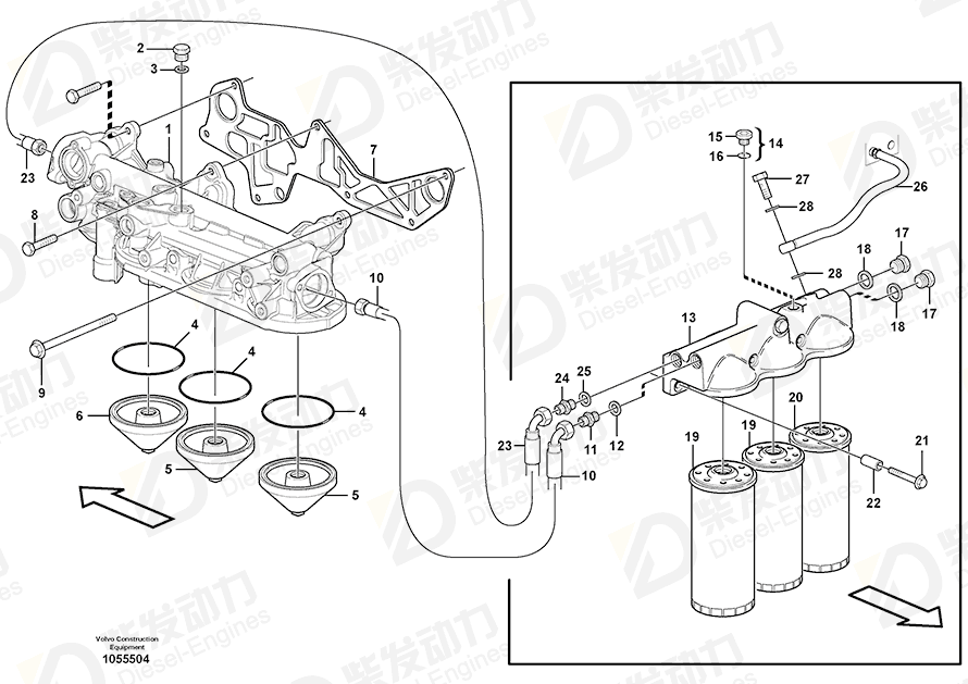 VOLVO Cover 3812510 Drawing