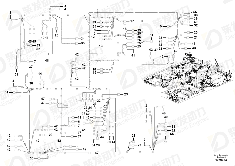 VOLVO Spacer 14370887 Drawing