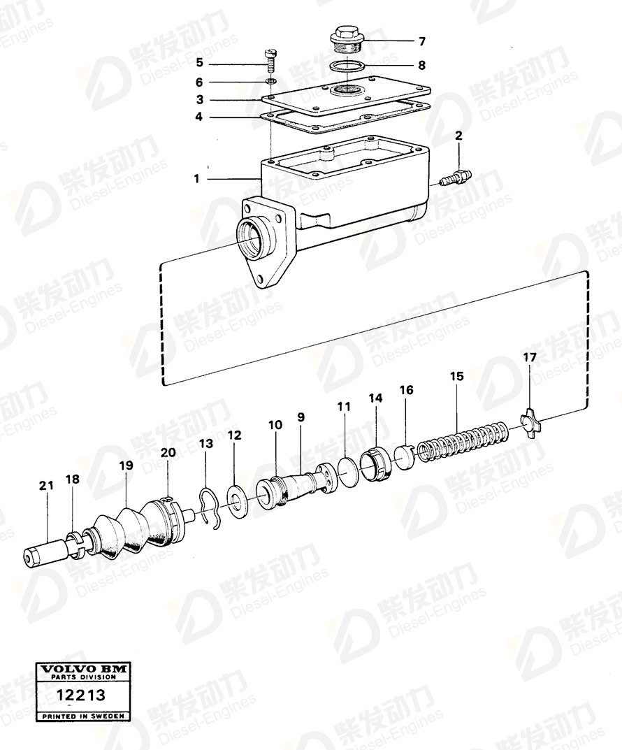 VOLVO Washer 955904 Drawing