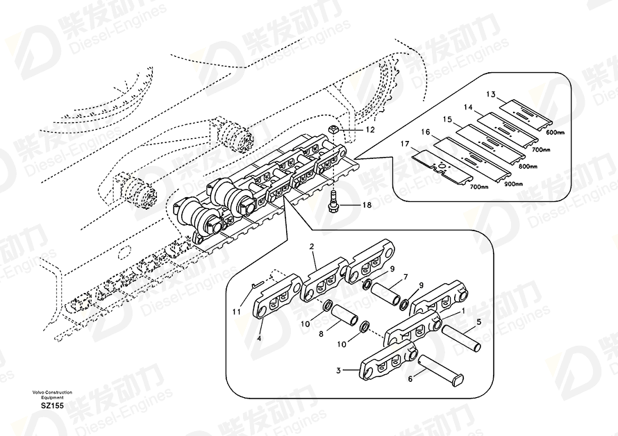 VOLVO Link 14530201 Drawing