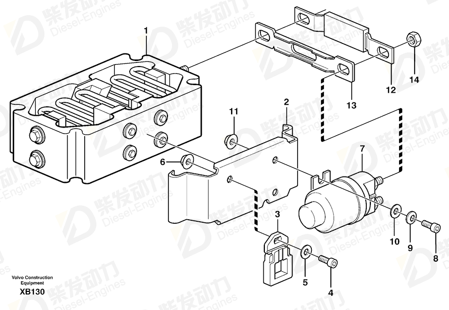VOLVO Fuse 471477 Drawing