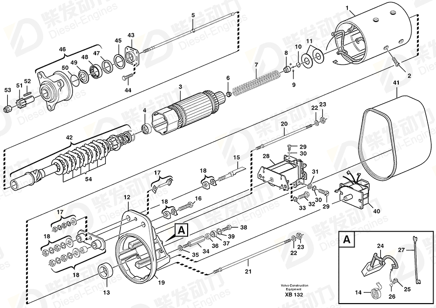 VOLVO Cover 6212620 Drawing