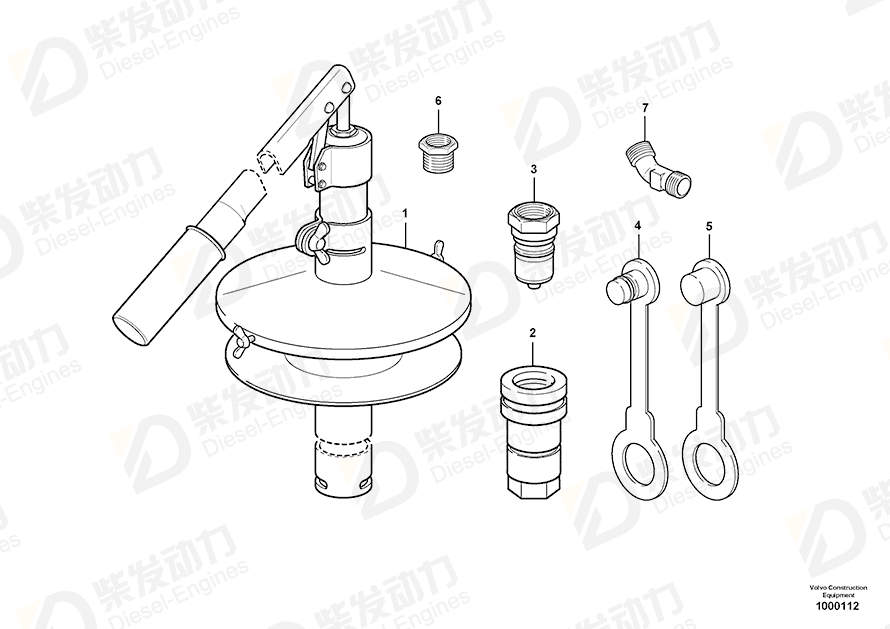 VOLVO Dust cover 11016070 Drawing