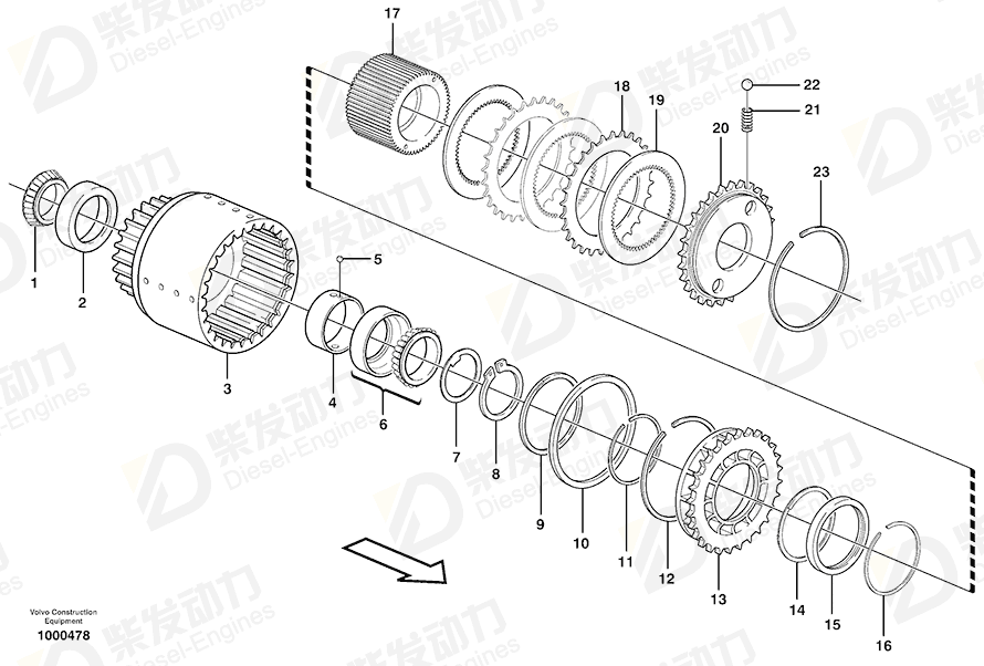 VOLVO Ball 13801348 Drawing