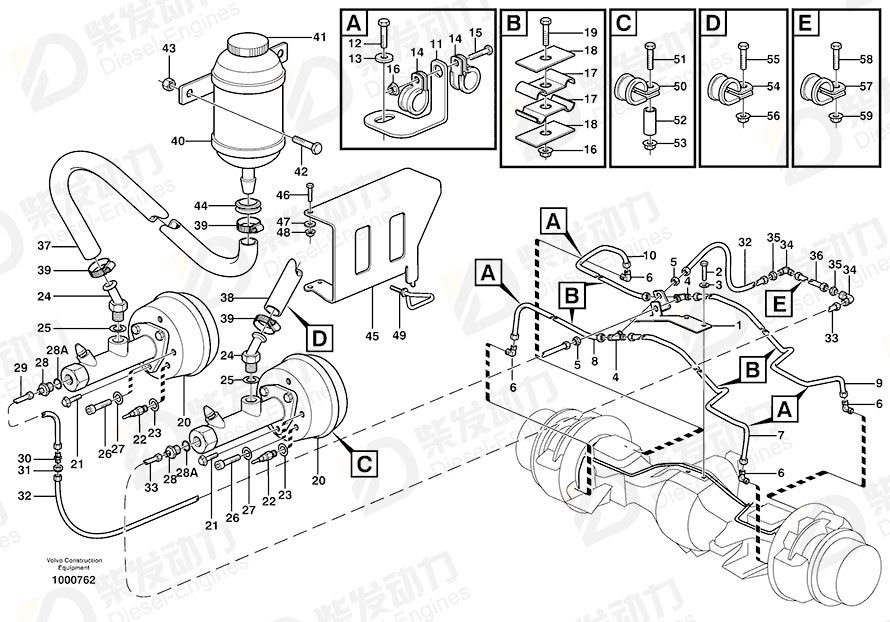 VOLVO Protection 4940230 Drawing