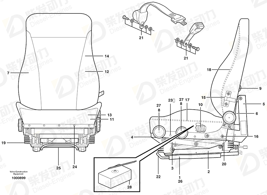 VOLVO Contact Breaker 11709665 Drawing VOLVO Contact Breaker 11709665 Drawing