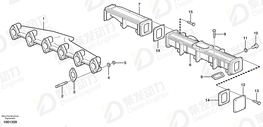 VOLVO Hexagon screw 955296 Drawing