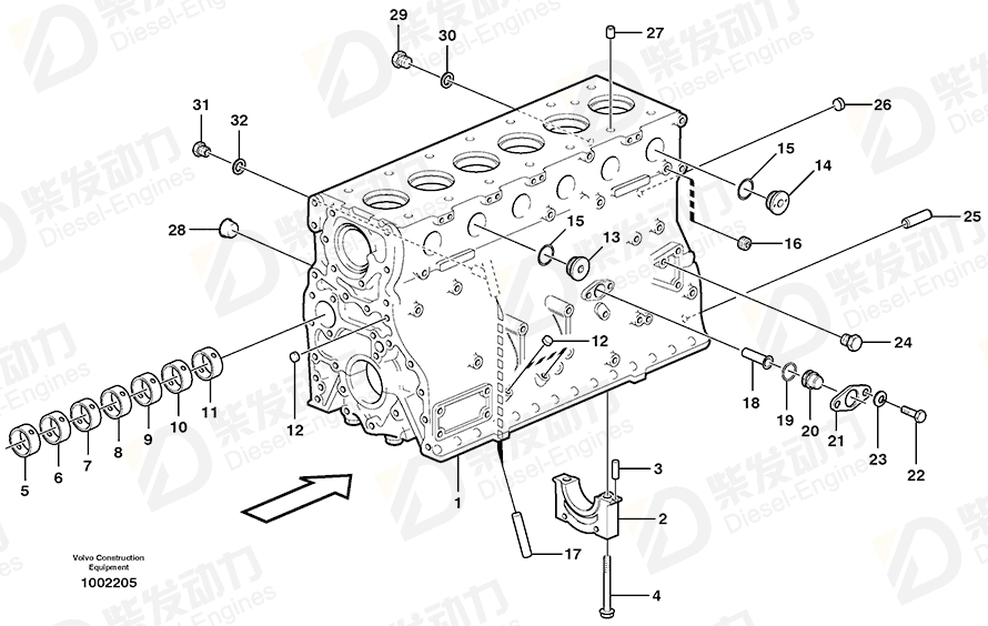 VOLVO Plug 424715 Drawing