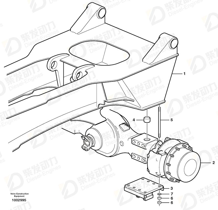 VOLVO Stud 11190102 Drawing