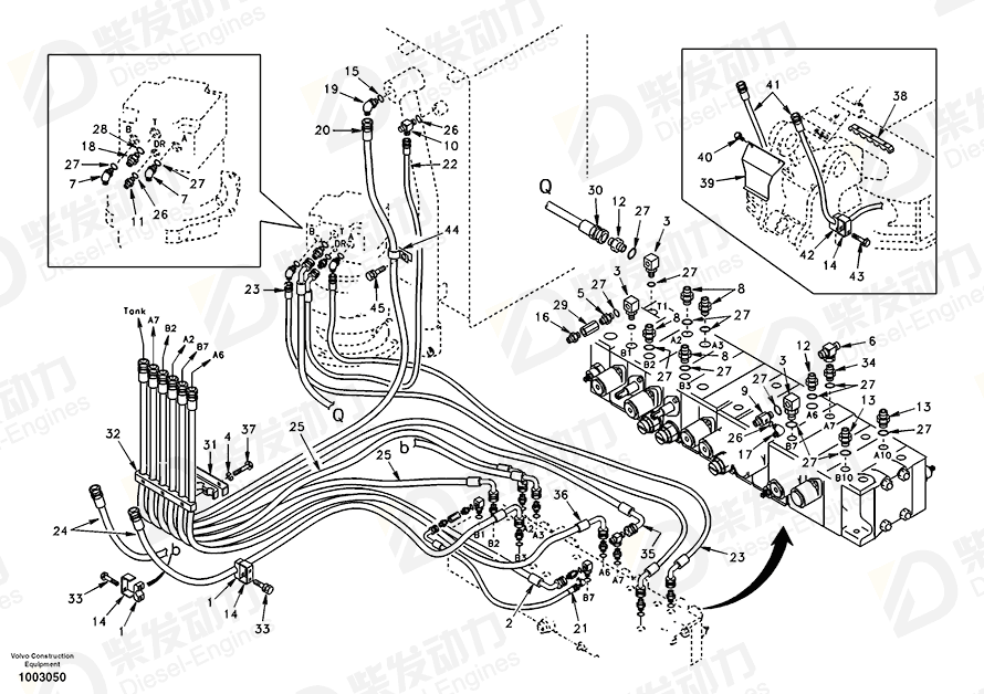 VOLVO CONNECTOR SA9412-11170 Drawing