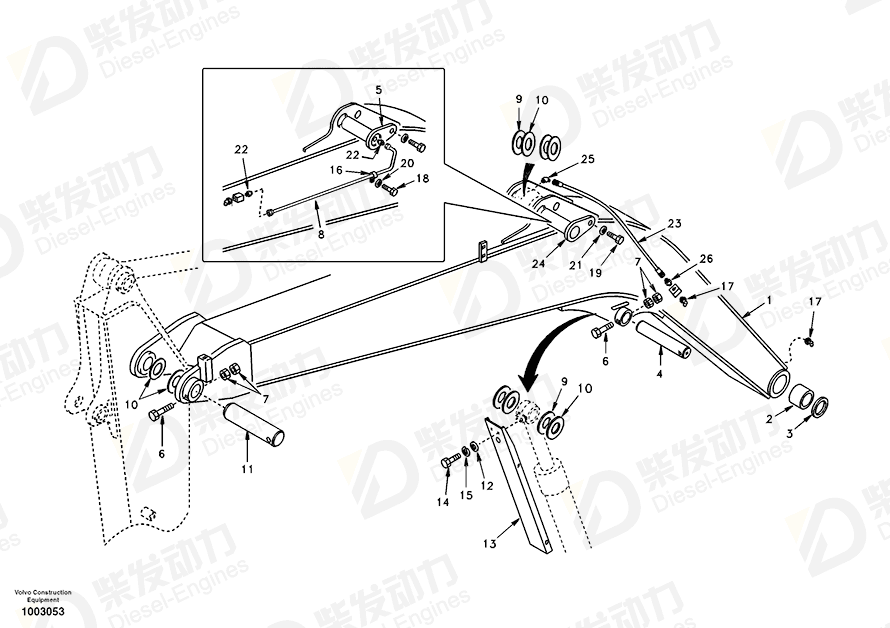 VOLVO Connector SA9411-13021 Drawing