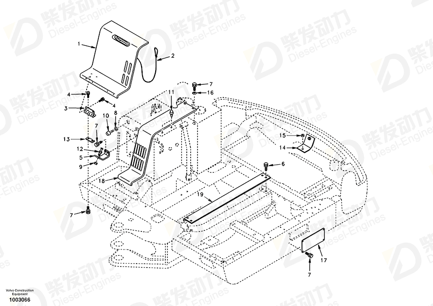 VOLVO Bolt SA9041-10804 Drawing VOLVO Bolt SA9041-10804 Drawing