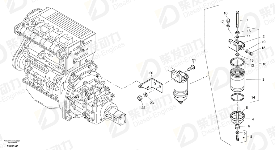 VOLVO Plug 242595 Drawing