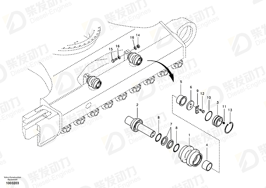 VOLVO Shell 14528560 Drawing