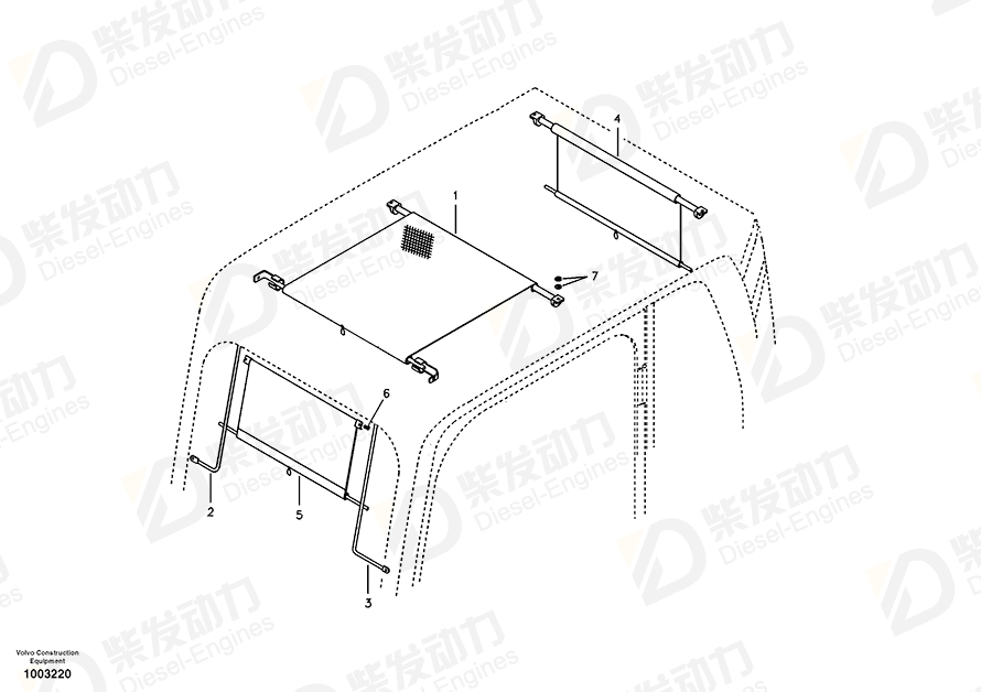 VOLVO Guide 14508606 Drawing