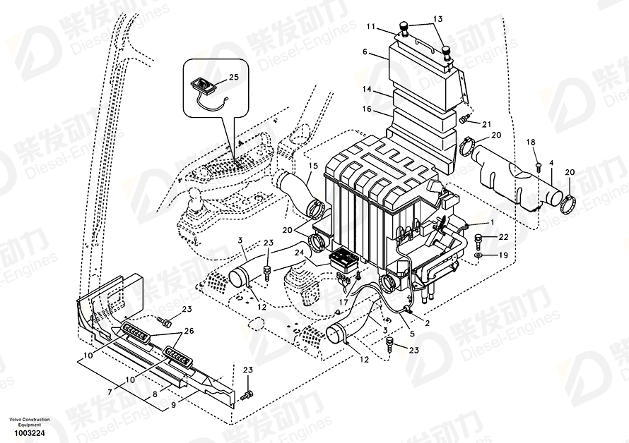 VOLVO Switch 14505513 Drawing