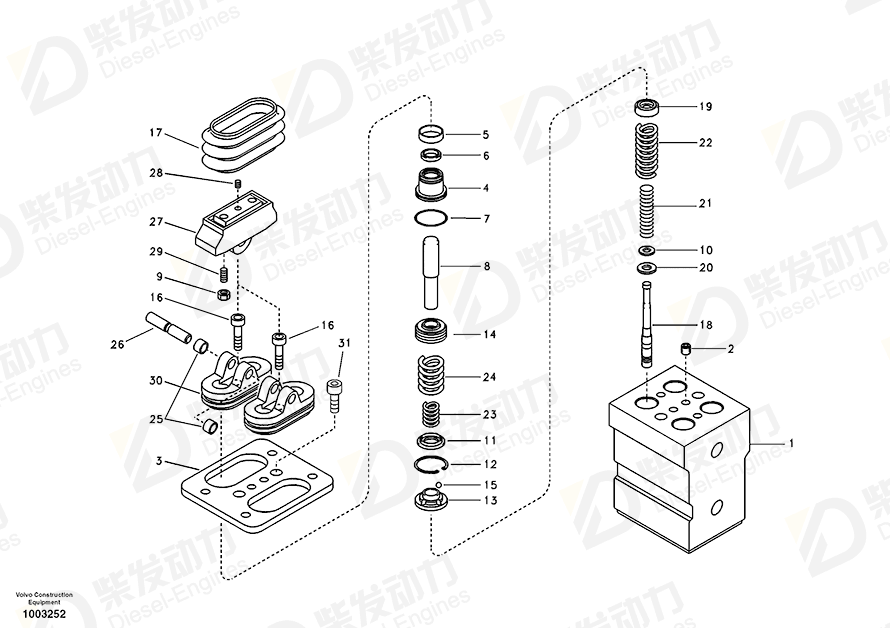 VOLVO Spool 14516636 Drawing