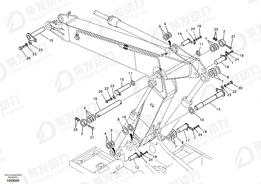 VOLVO Shim SA1173-03680 Drawing