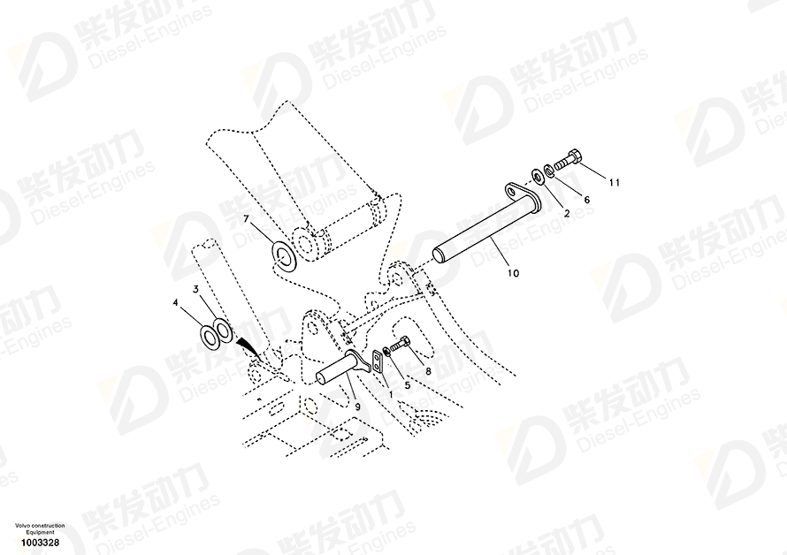 VOLVO SHIM SA1173-01390 Drawing