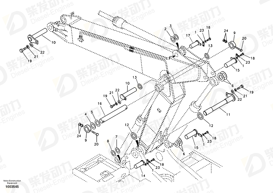 VOLVO Pin 14512807 Drawing