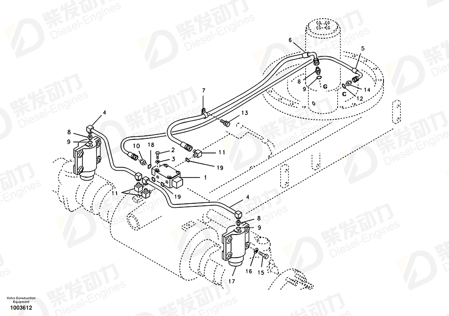 VOLVO Elbow SA9413-43030 Drawing VOLVO Elbow SA9413-43030 Drawing