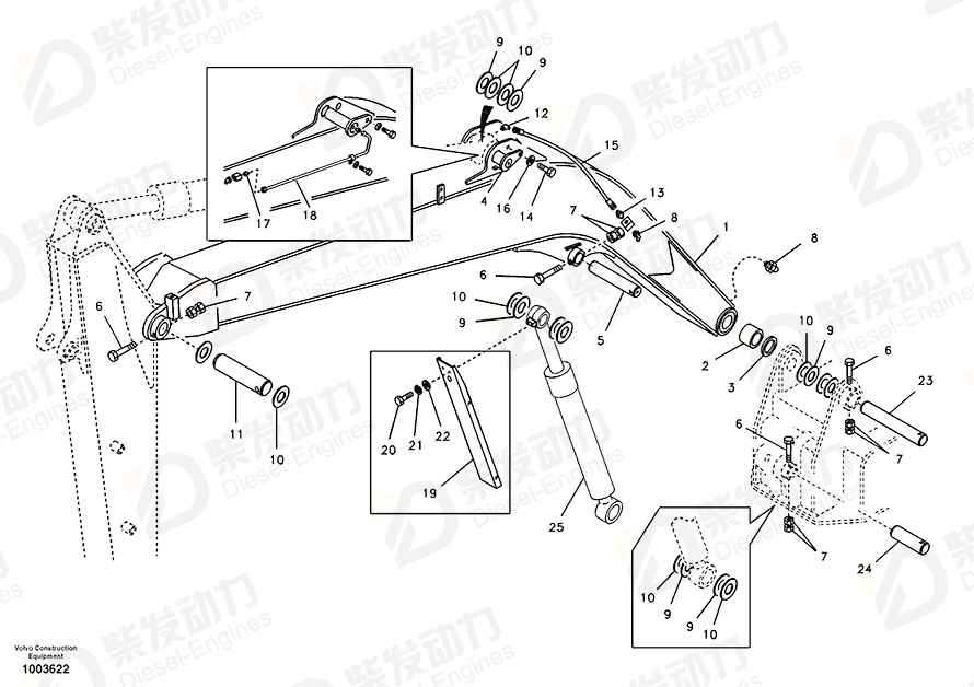 VOLVO BOLT_HEX HD SA9011-21218 Drawing