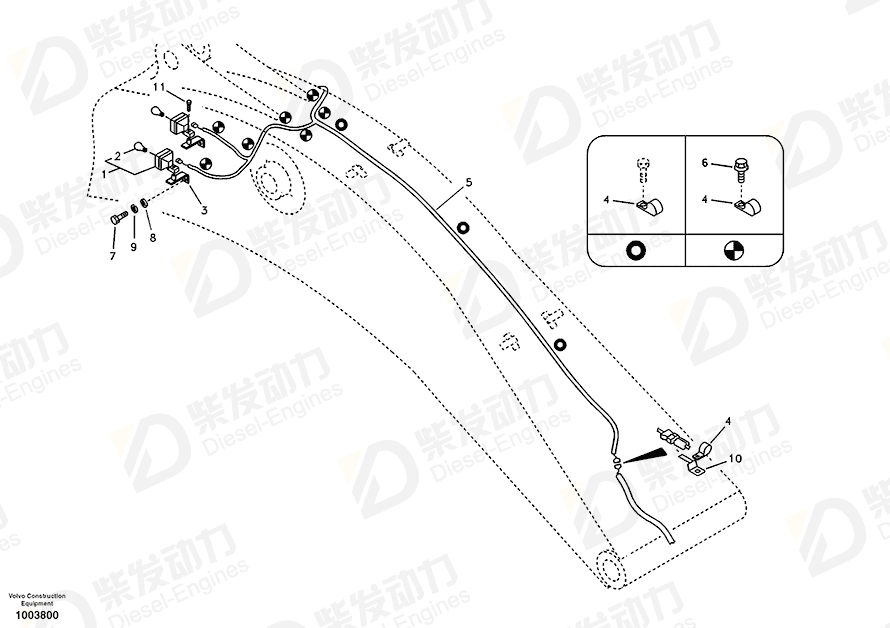 VOLVO Wire harness 14501277 Drawing VOLVO Wire harness 14501277 Drawing