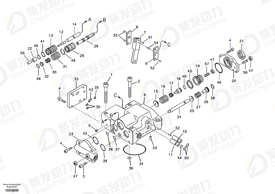 VOLVO Piston SA7223-01090 Drawing VOLVO Piston SA7223-01090 Drawing