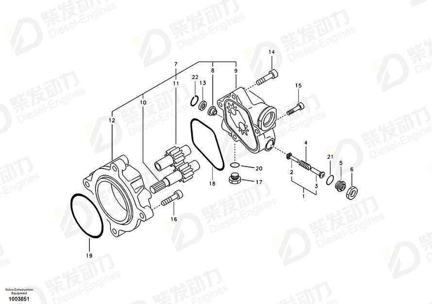 VOLVO Valve SA7223-02010 Drawing VOLVO Valve SA7223-02010 Drawing
