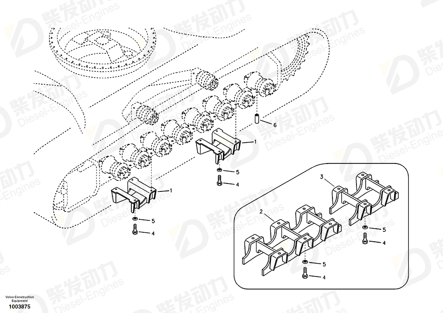 VOLVO Guard 14517076 Drawing