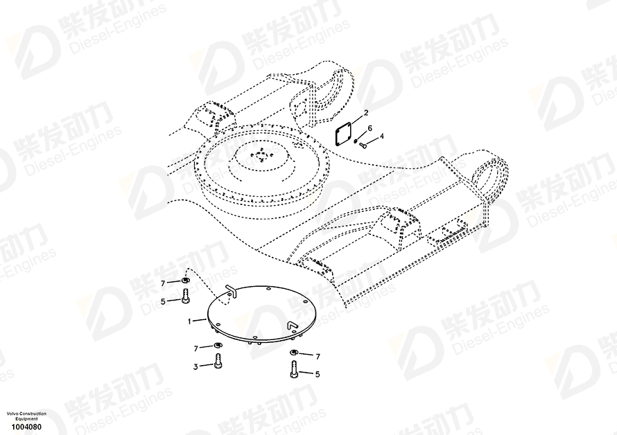 VOLVO Spring washer SA9213-16000 Drawing