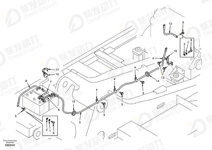 VOLVO Switch SA1121-00381 Drawing