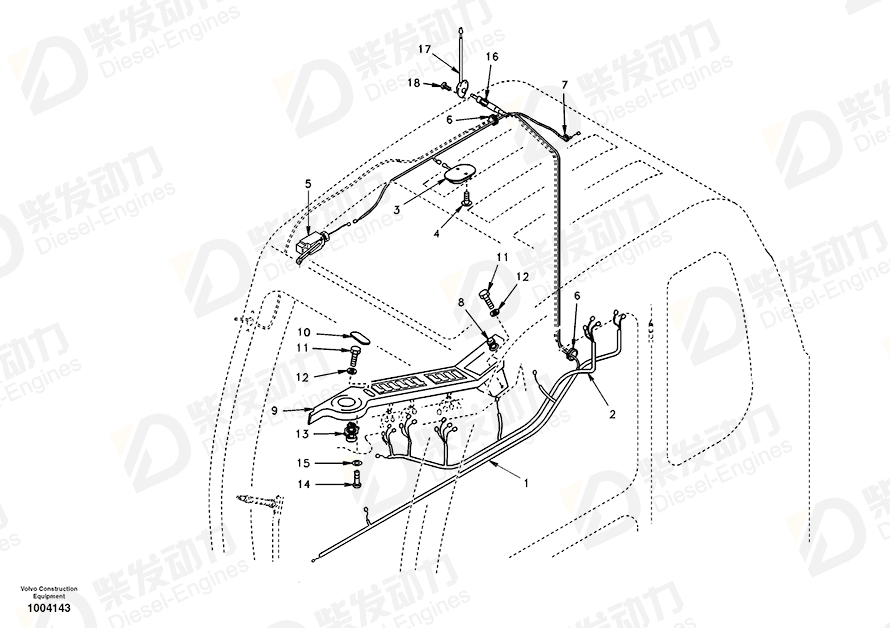 VOLVO Antenna 14529181 Drawing