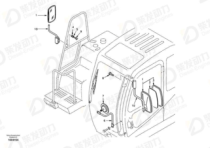 VOLVO Rubber 14513650 Drawing