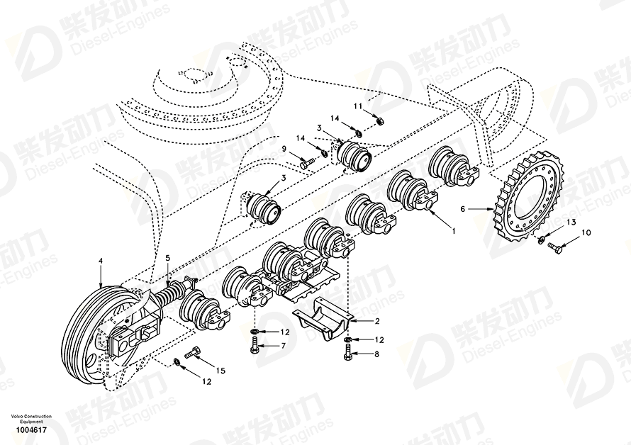 VOLVO Bolt SA9011-21617 Drawing