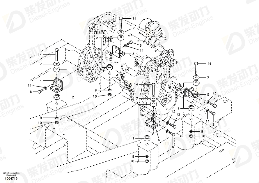 VOLVO Hexagon screw SA9011-22220 Drawing