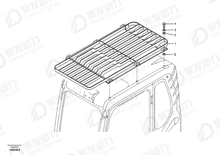 VOLVO Fops 14516696 Drawing