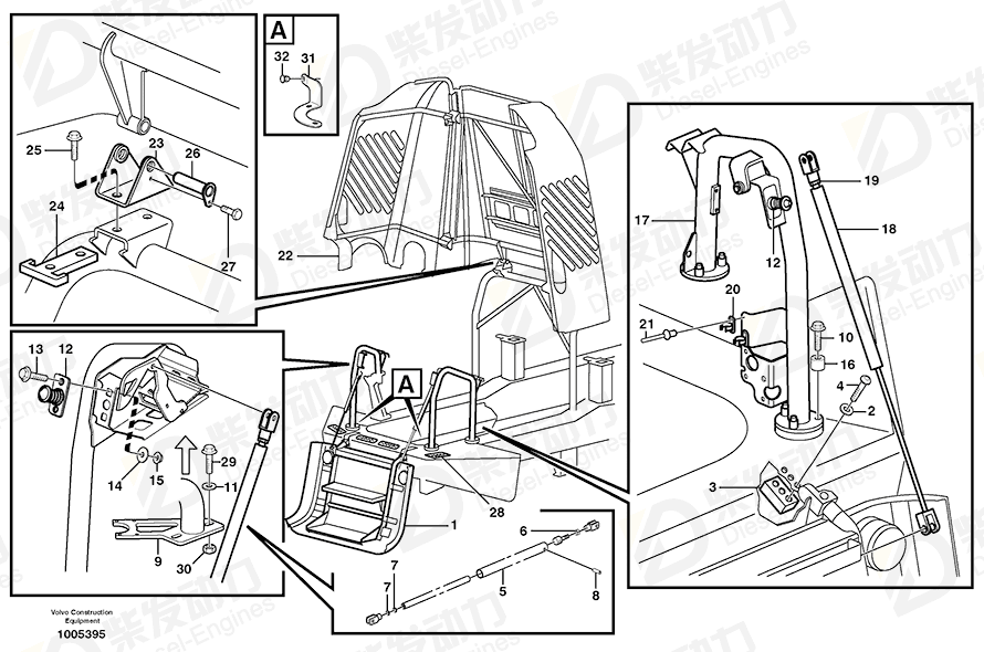 VOLVO Nut plate 11114492 Drawing