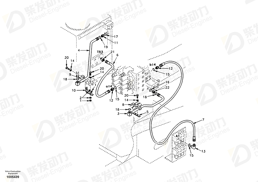 VOLVO Washer SA9211-16000 Drawing