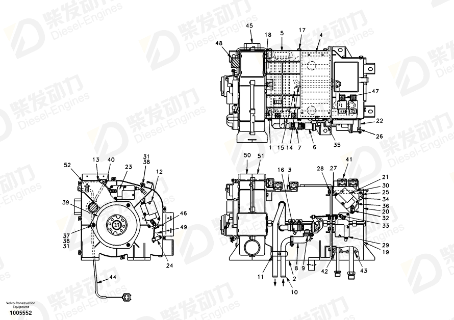 VOLVO Valve 14507594 Drawing