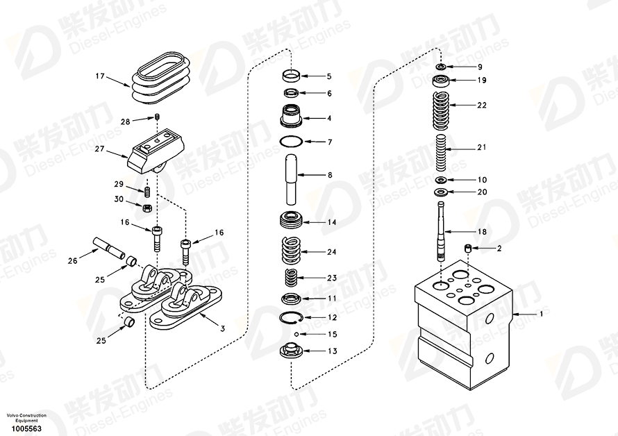 VOLVO PACKING SA8230-30580 Drawing