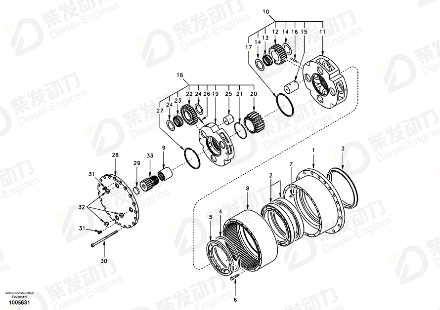 VOLVO RING SA7117-30300 Drawing